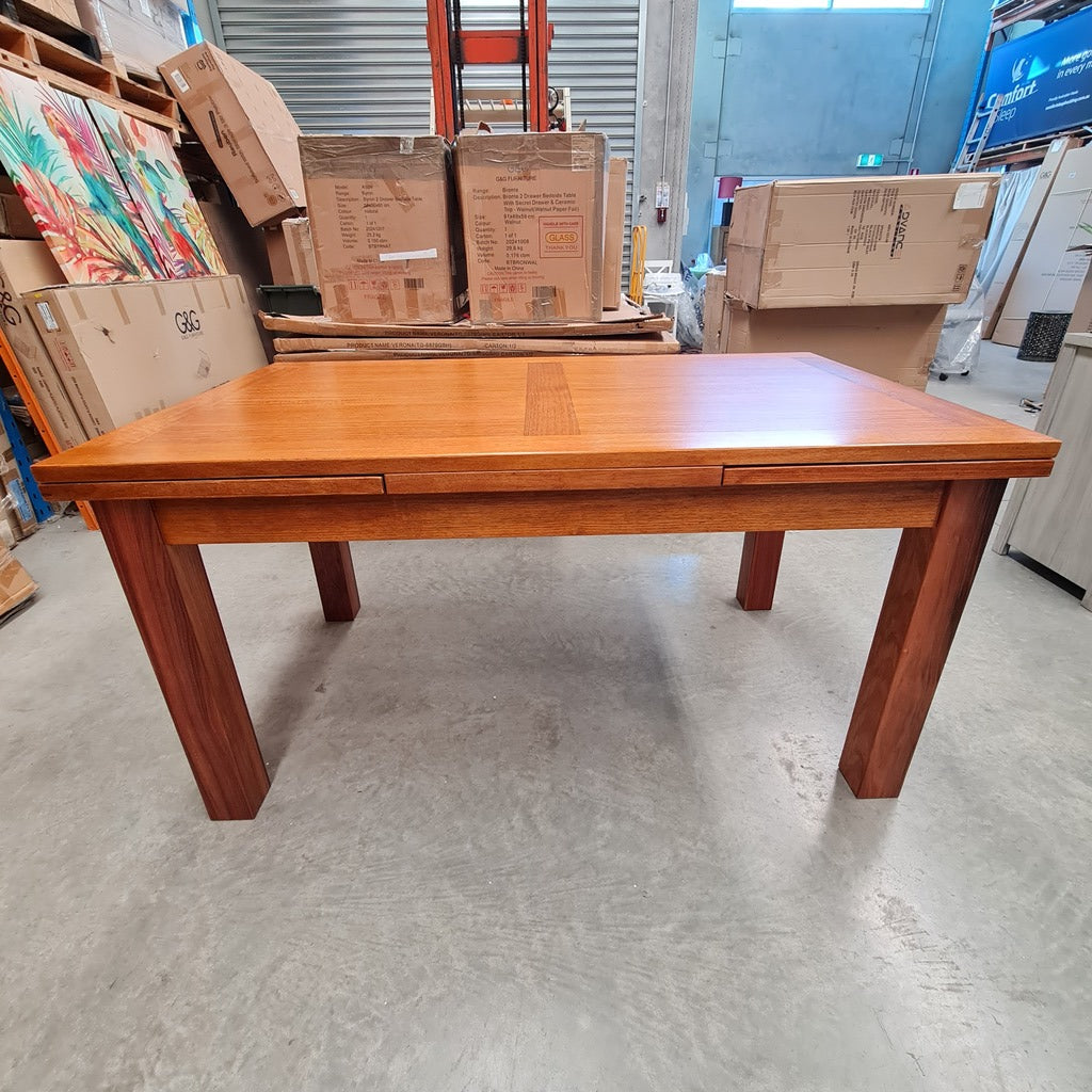 Tasmanian Blackwood Extendable Dining Table 1.5M - 2.5M