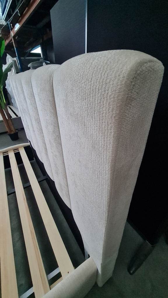 Contemporary Quilted Queen Bed