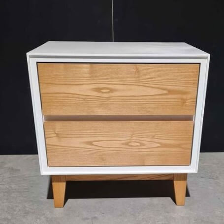 Belmont 2-Drawer Bedside Table