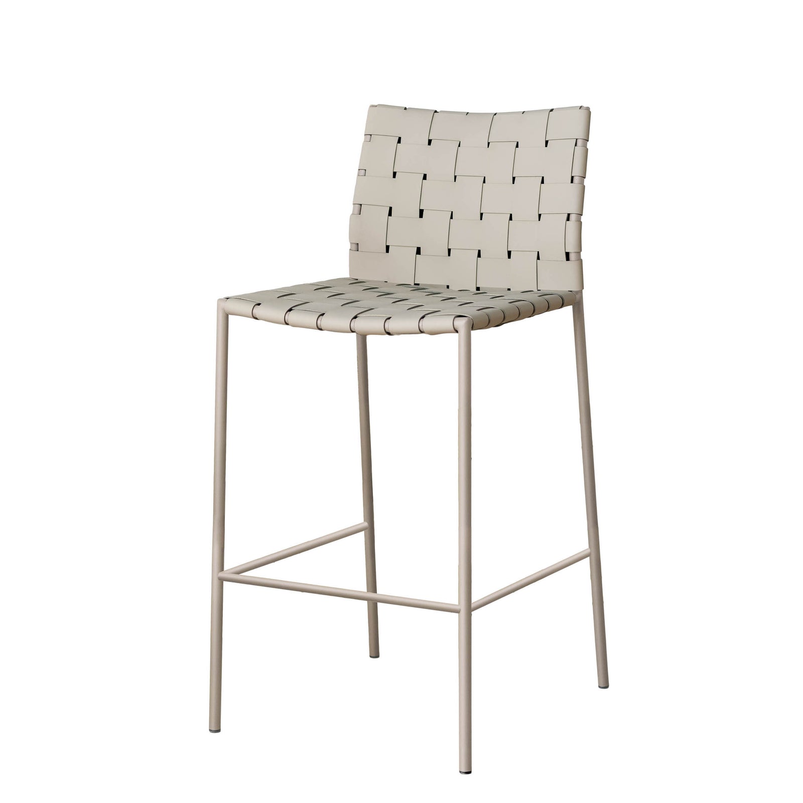 Cinderstone Bar Stool - Taupe - clearance furniture