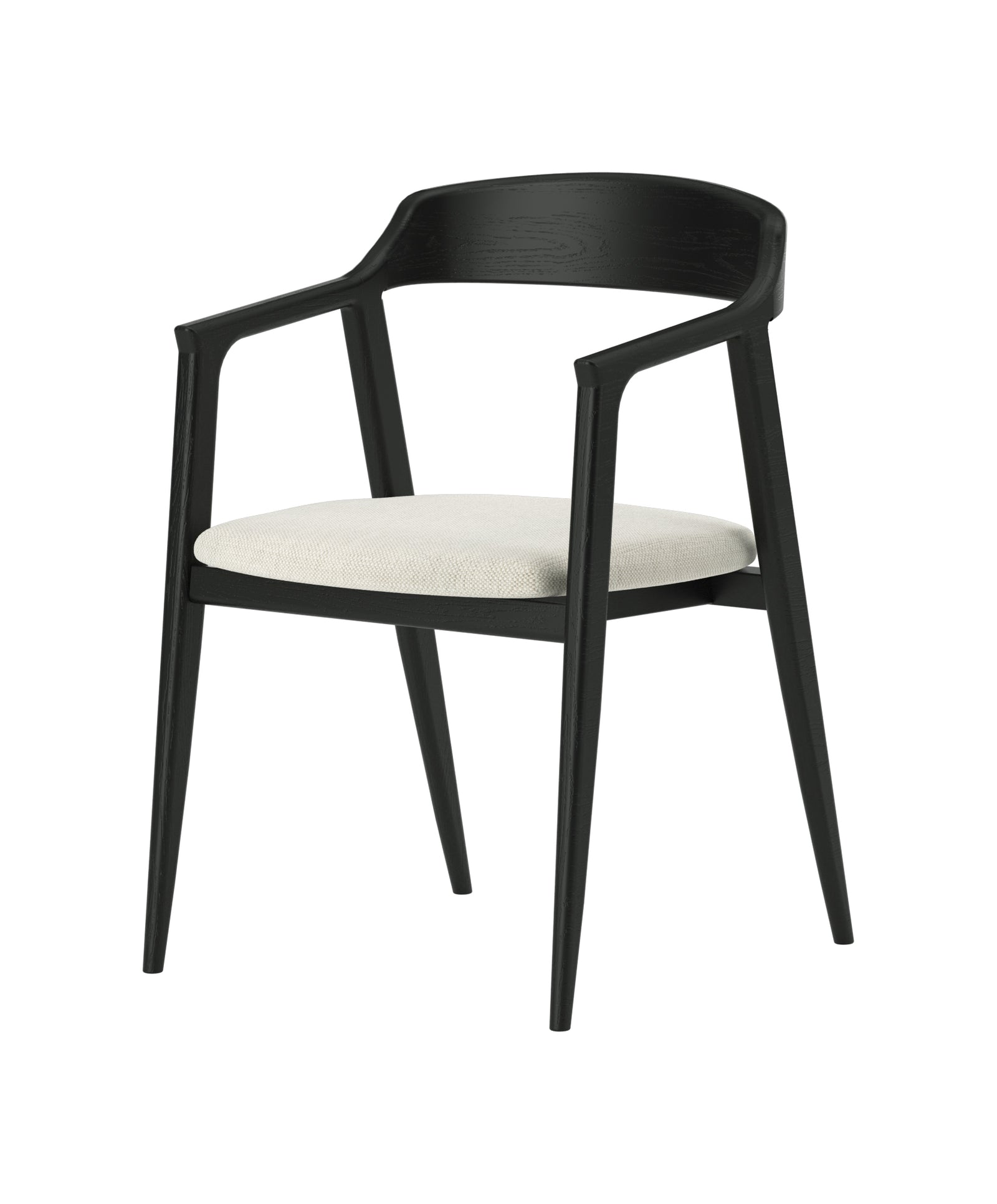 Onyx Vale 9-Piece 2500 Dining Setting - Black Fabric - additional product view