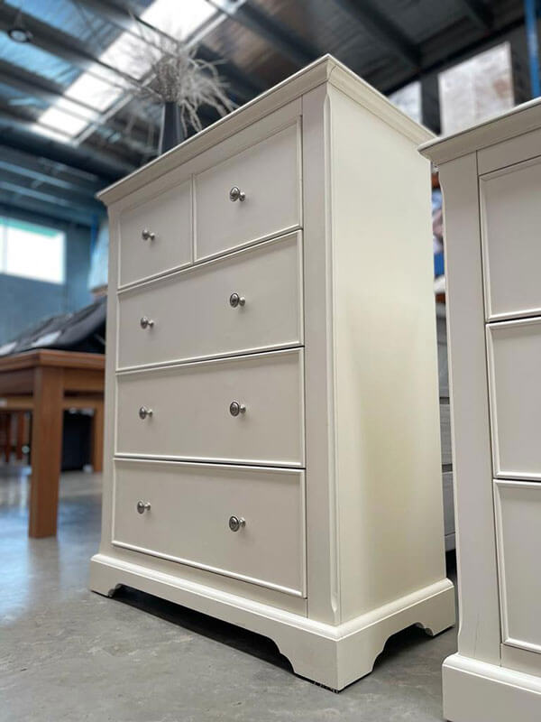 Blanc 5-Drawer Tallboy
