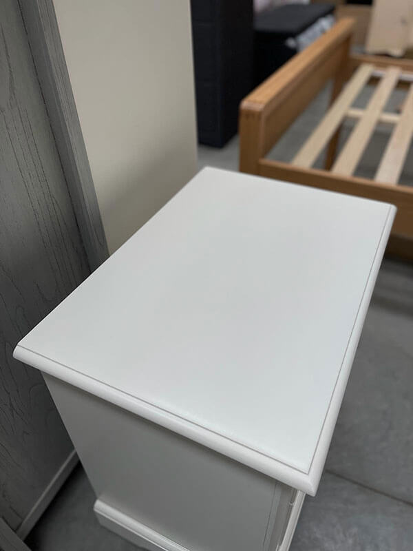 Blanc 2-Drawer Bedside Table
