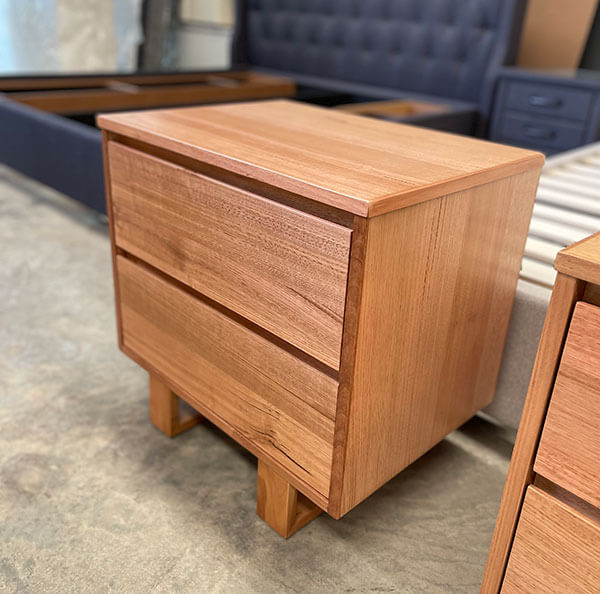 Matching Pair Tasmanian Oak Bedside Tables
