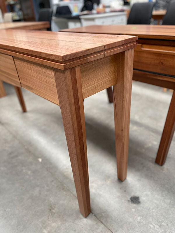 Solid Tasmanian Oak 1 Drawer Hall Table