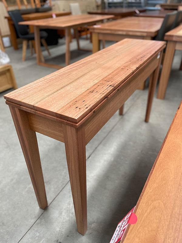 Solid Tasmanian Oak 1 Drawer Hall Table