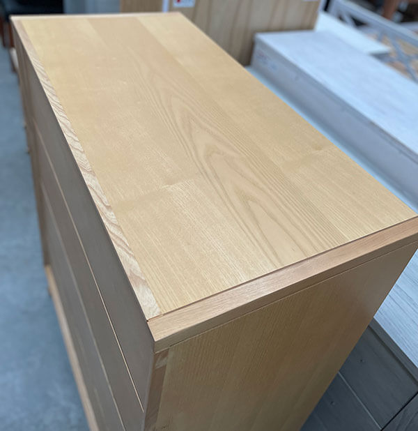 Ashwood Timber 4 Drawer Tallboy