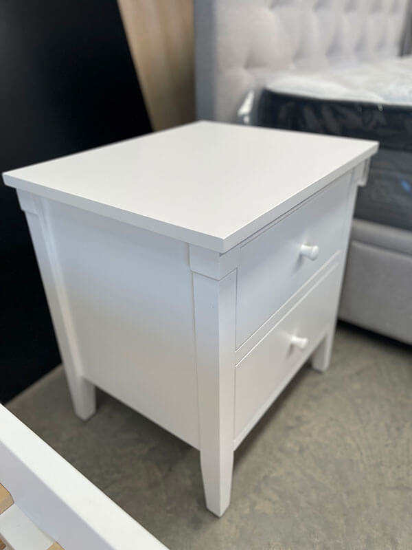 White Single w/ Trundle 3 Piece Bedroom Set