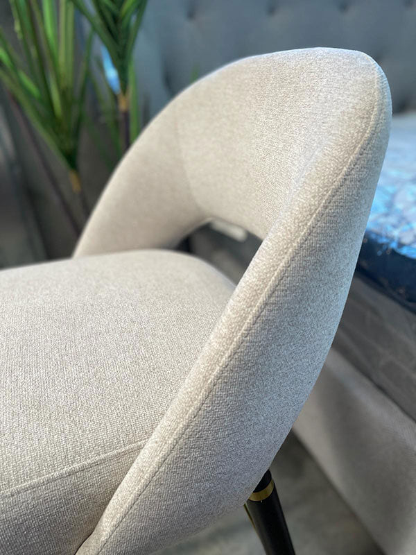 Atlanta Luxe Beige Bar-Stool