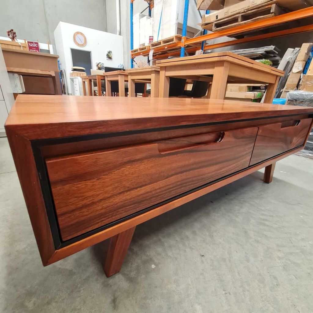 Tasmanian Blackwood 2-Drawer Coffee Table