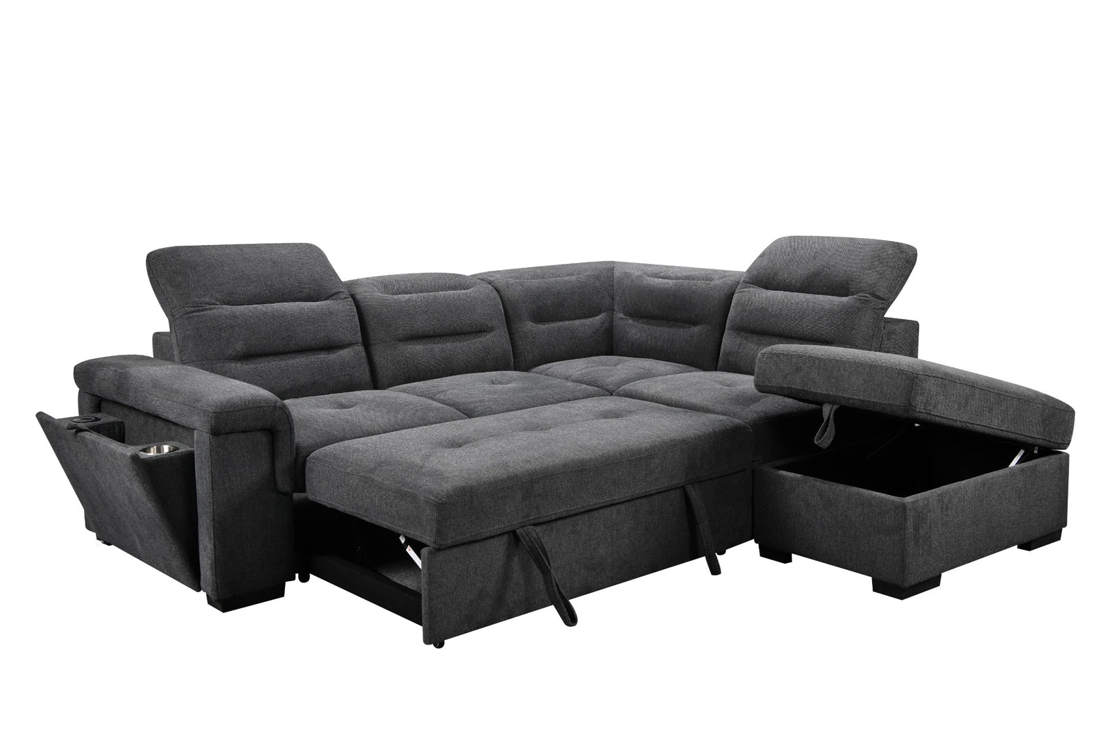 Westport Sofa Bed in Dark Grey