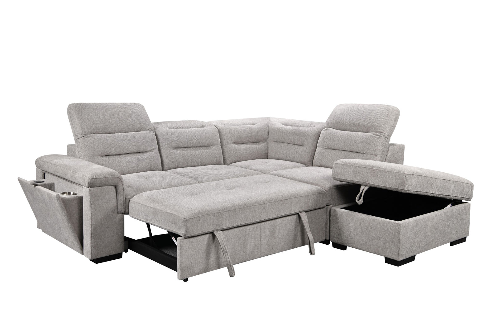 Westport Sofa Bed in Light Grey