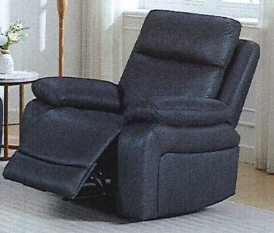 Greystone Armchair - Charcoal - armchair reclined