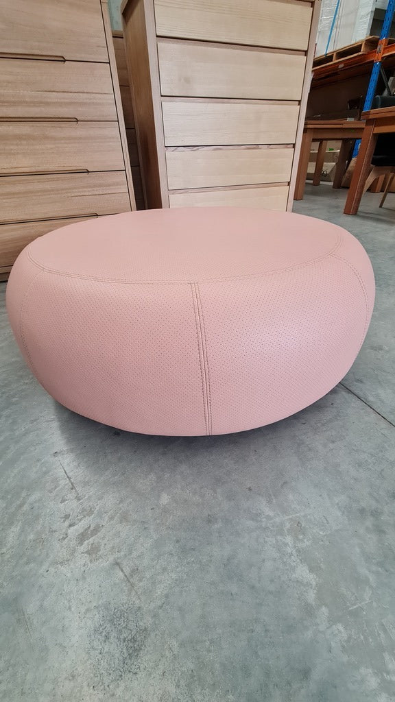 Ex Display Australian Made Blush Ottoman