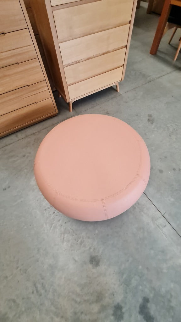 Ex Display Australian Made Blush Ottoman