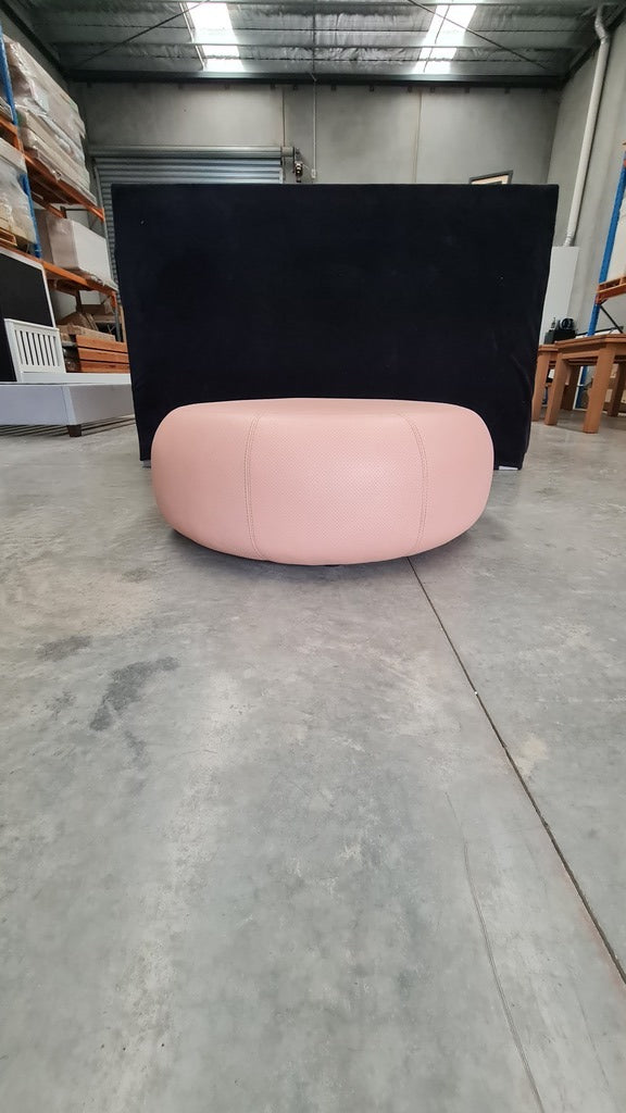 Ex Display Australian Made Blush Ottoman