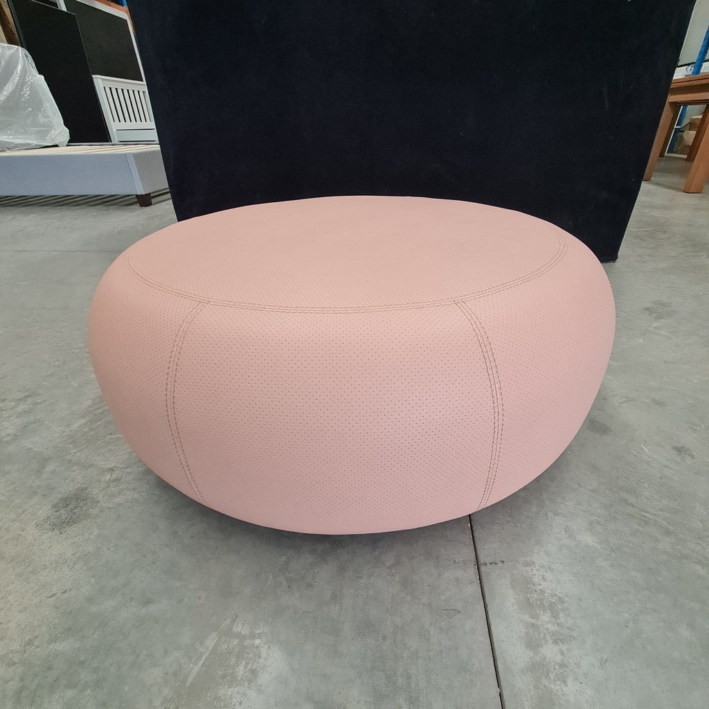 Ex Display Australian Made Blush Ottoman