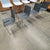 Set of 5 Modern Designer Sled-Base Chairs