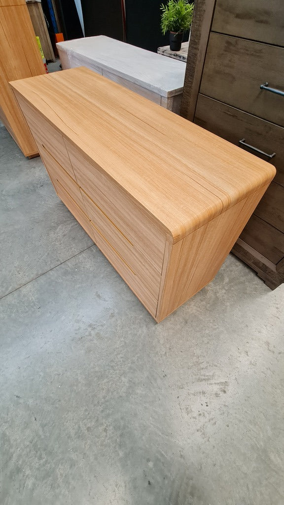 Arcadia Ash Scandi 6 Drawer Dresser