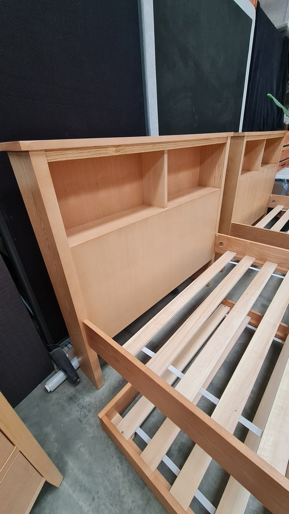Ash Timber 4 piece King Single Bed Package