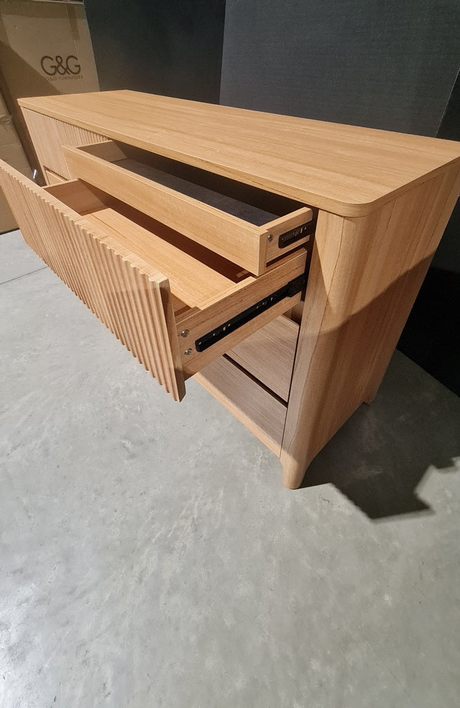 Natural 6 Drawer Dresser - Scandi / Contemporary