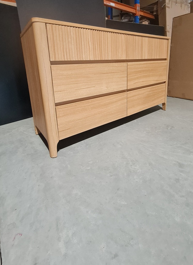 Natural 6 Drawer Dresser - Scandi / Contemporary
