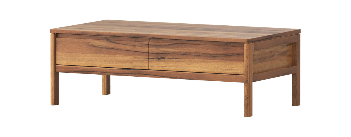 Evermont Coffee Table 1200 - Wormy - clearance furniture