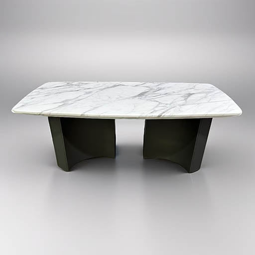 Midnight Stone Coffee Table 1300 - Ty0092 / Black - ex-display sample furniture
