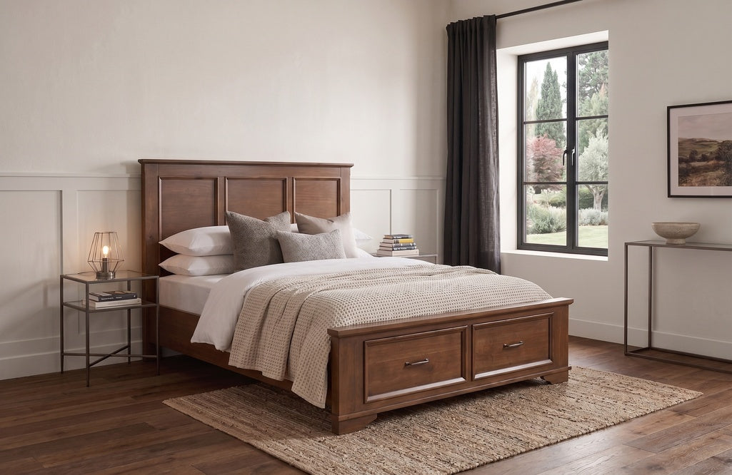 Amberwick Colonial Bed with Drawers