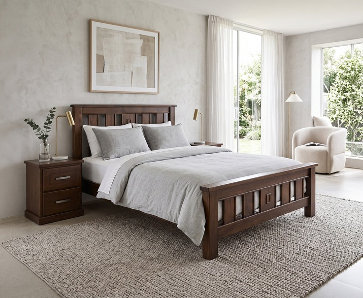 Bronzewood Federation Bed