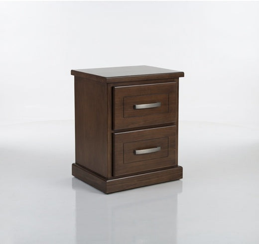 Bronzewood Bedside Table