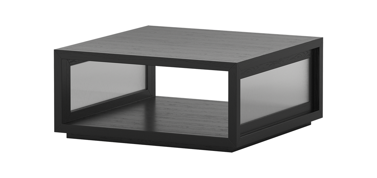 Onyx Vale 900 Coffee Table - Black Ash - clearance furniture