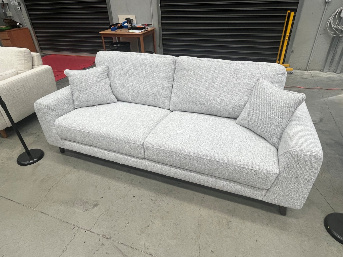 Quarry Lounge (51975) - 3 SEATER SOFA - FROST FABRIC - ex-display sample furniture