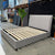 King Bed Frame – Warwick 'Light Grey' Fabric