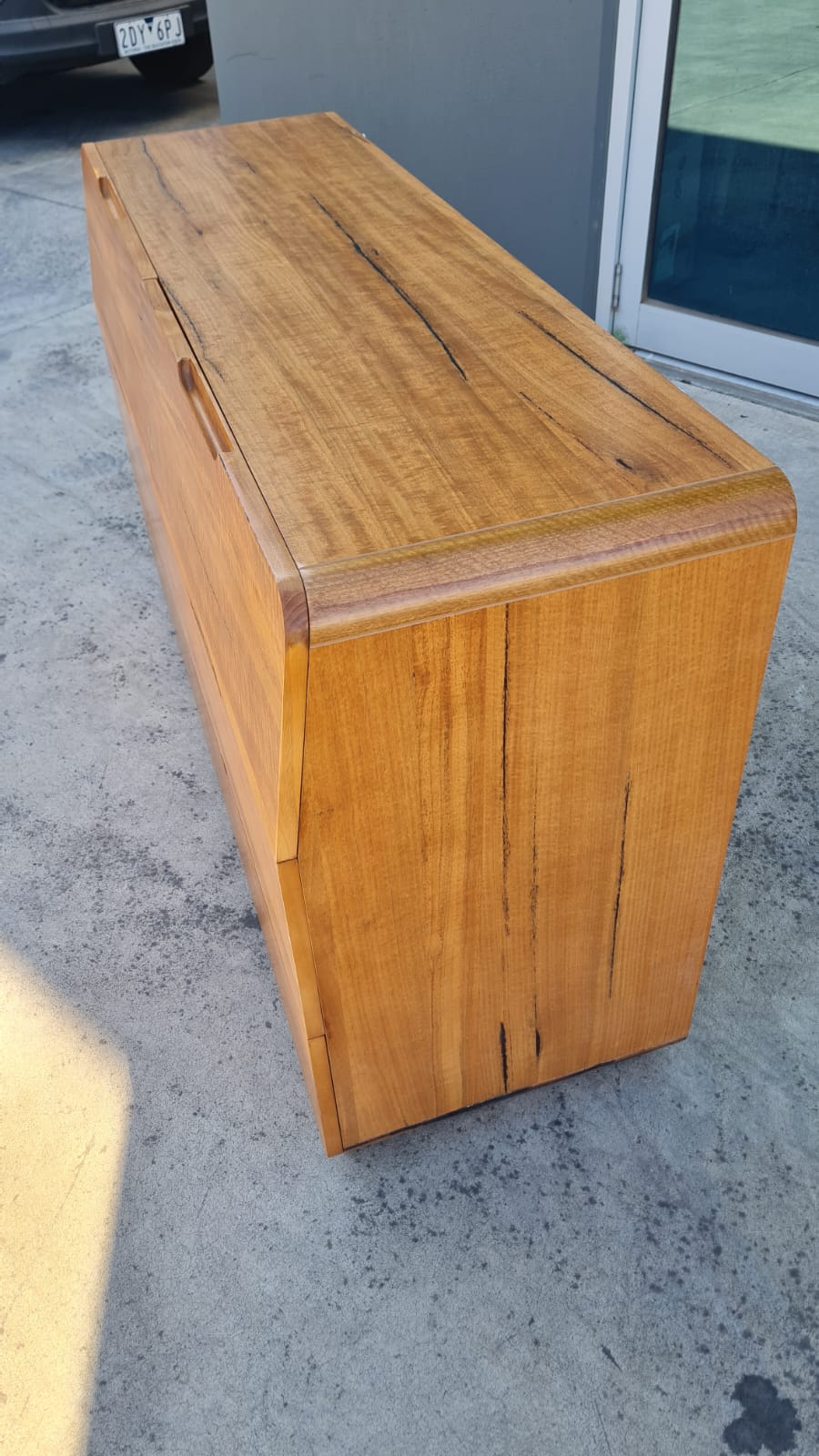 Marri Timber 6 Drawer Dresser