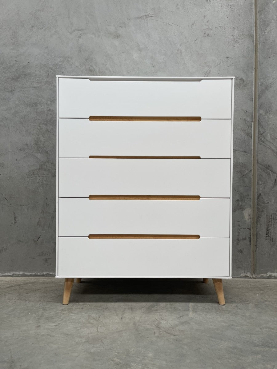 Grovedale 5-Drawer Tallboy