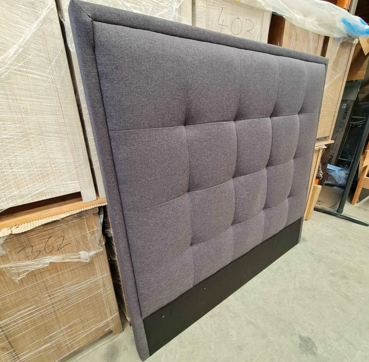 double bed headboard