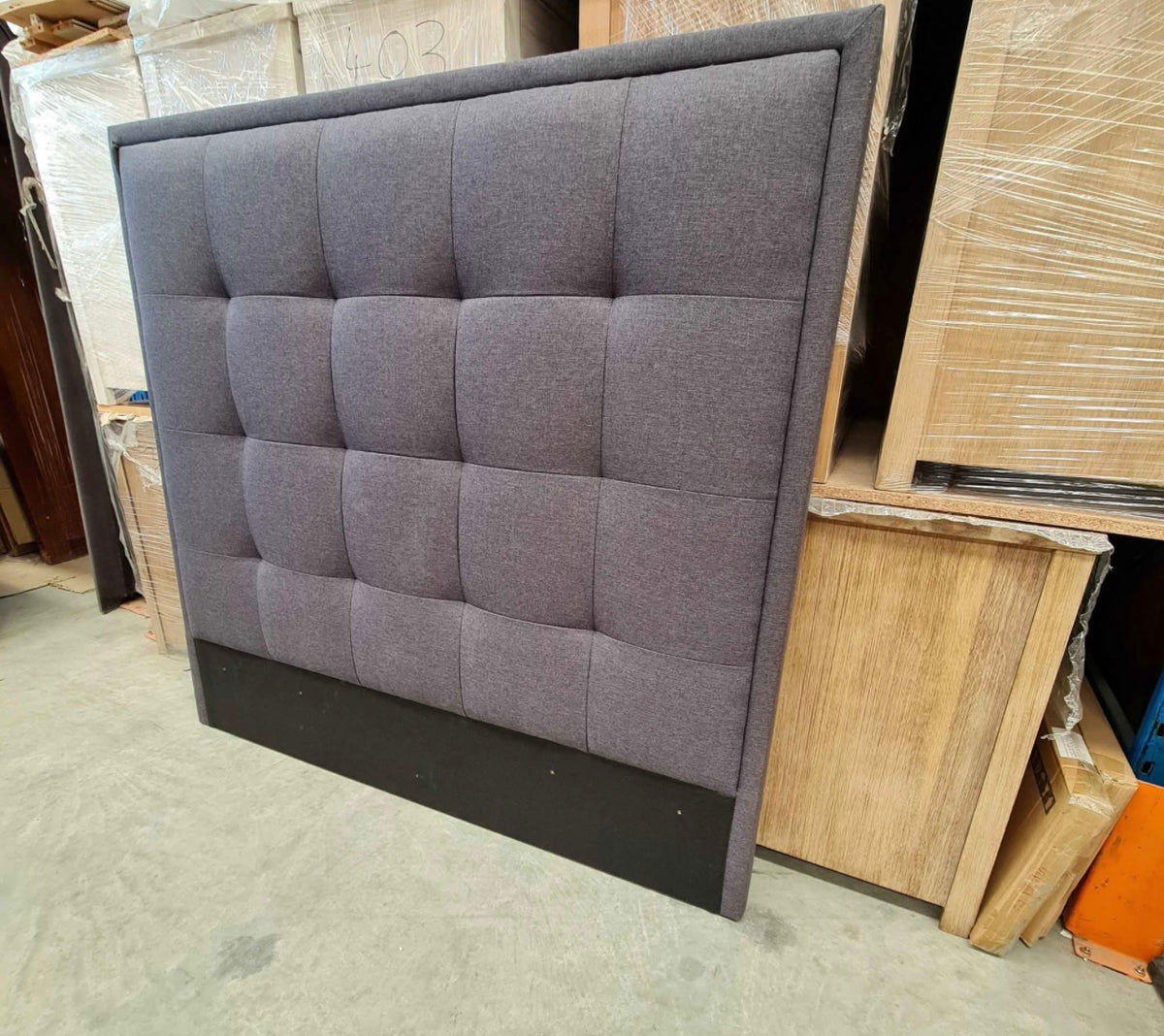 double bed headboard