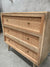 Rattan 3 Drawer Dresser