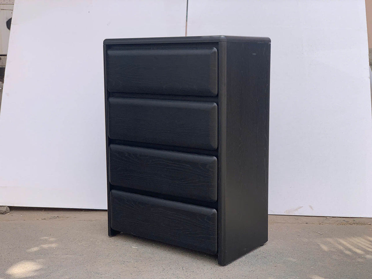 Onyx Loft Tallboy - Oak Black - ex-display sample furniture