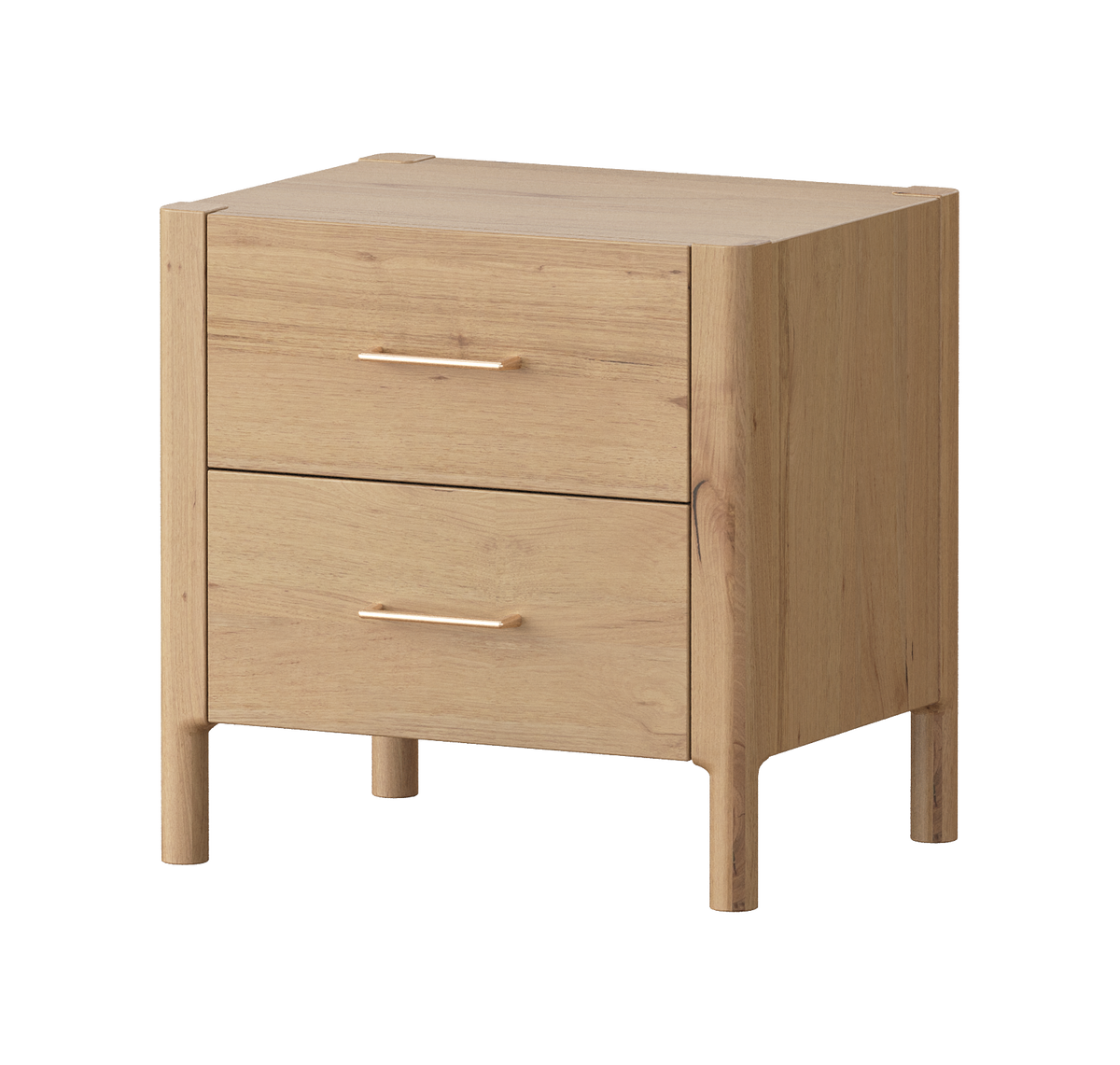 Mallee Ridge Bedside Table - Messmate - brand-new clearance furniture