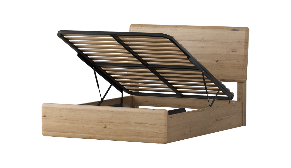 Seabrook Queen Gas-Lift Bed - Messmate