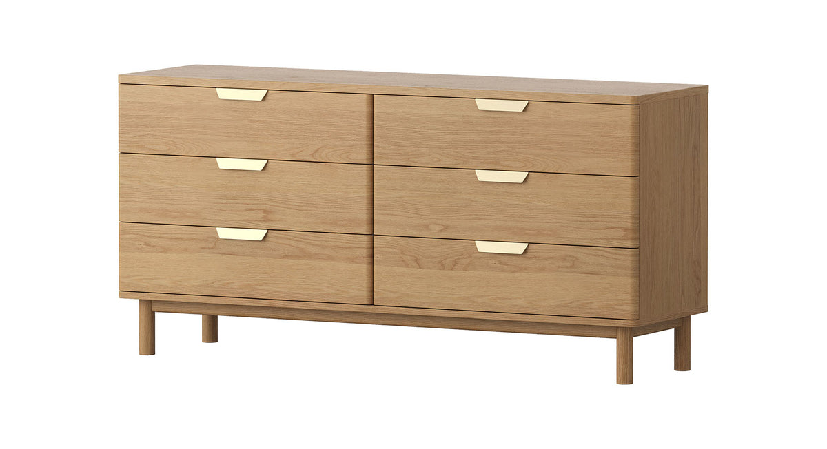 Sandalwood Dresser - American Oak - clearance furniture