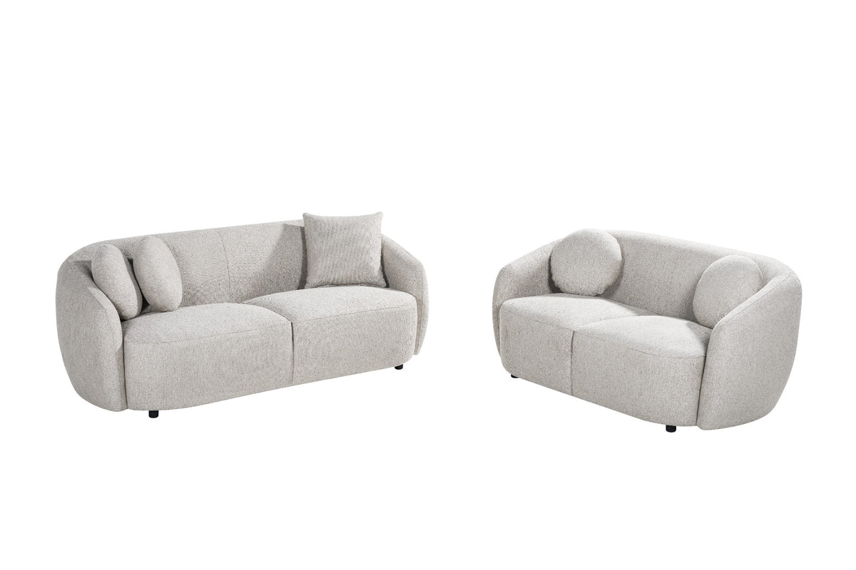 Marlow 2 Seater Sofa — Fog — product photo