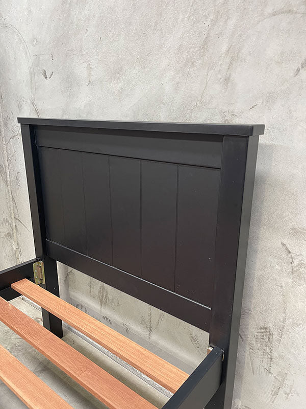Nero Single Panel Bed