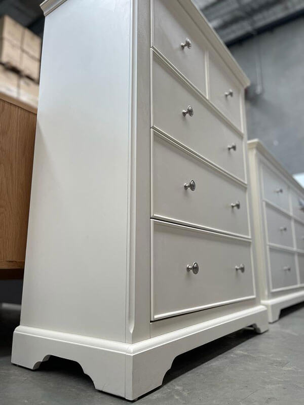 Blanc 5-Drawer Tallboy