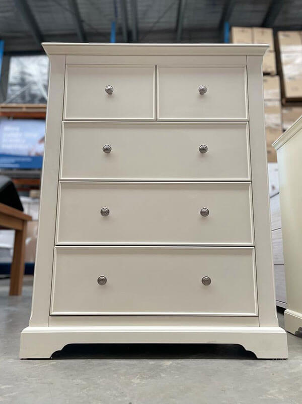 Blanc 5-Drawer Tallboy