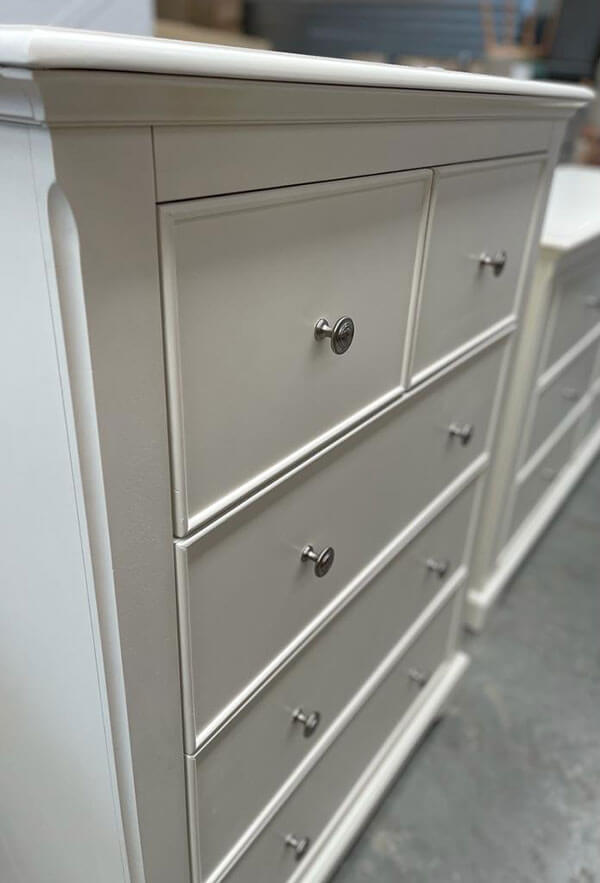 Blanc 5-Drawer Tallboy