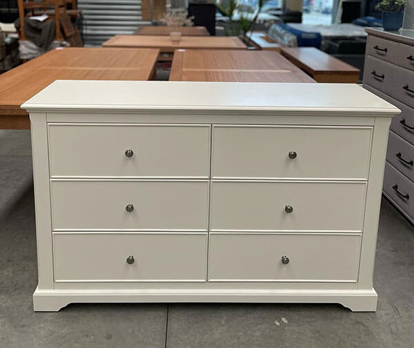 Blanc 6-Drawer Dresser