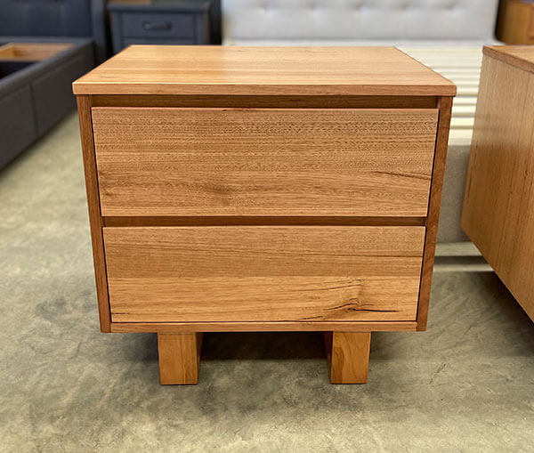Matching Pair Tasmanian Oak Bedside Tables